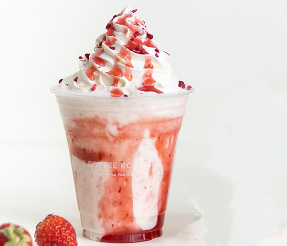 ベリーホワイトショコラフラッペ