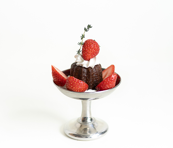 いちごカヌレアラモード