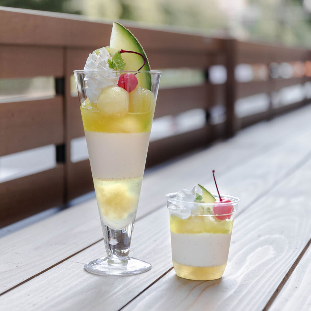 人気商品の開発の裏側「完熟メロンパルフェ」