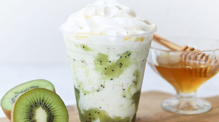 人気の「キウイ&バニラフラッペ」が復刻販売開始