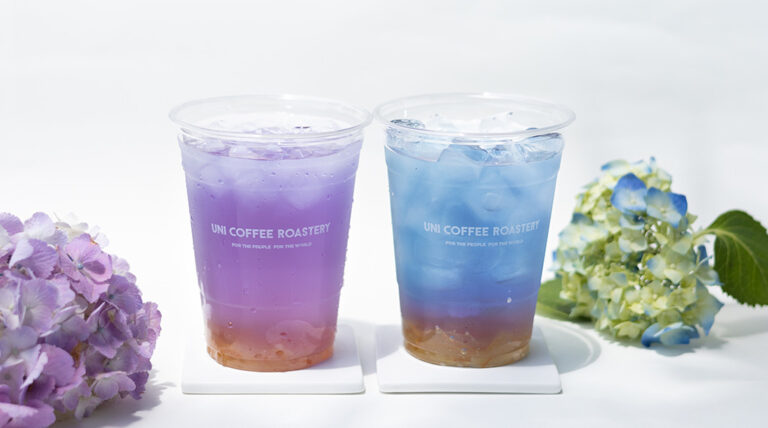 梅雨を楽しめる「あじさいゆずティー」が期間限定販売