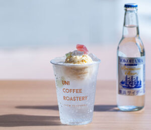 横浜サイダーのクリームソーダ-ishikaを添えて-