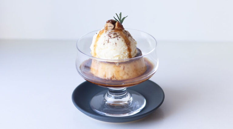 【Salon de Parfait限定】かためのプリンアラモードが新発売