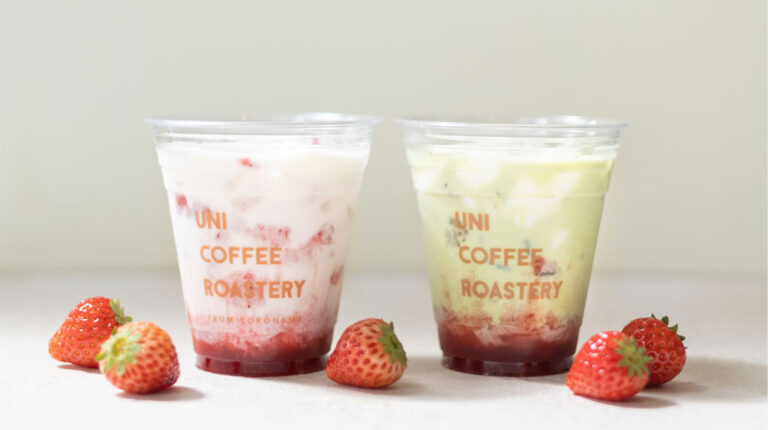 【4月20日〜】いちごと杏仁豆腐を使った”食べられるドリンク”が登場！