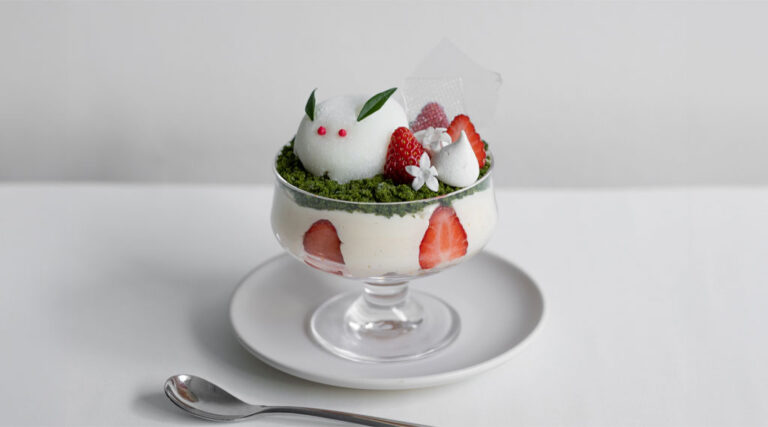 【Salon de Parfait限定】春の訪れを告げる、雪うさぎパルフェが新登場！