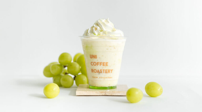 【12月26日〜】規格外のシャインマスカットを贅沢に使用したサステナブルなフラッペが誕生