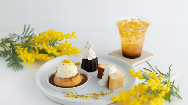 【2月19日〜】春の訪れを告げるミモザをテーマにしたドリンクとデザートが登場！